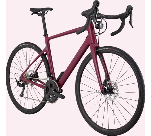 Bicycle Cannondale Synapse Carbon 3 L black cherry-48 cm