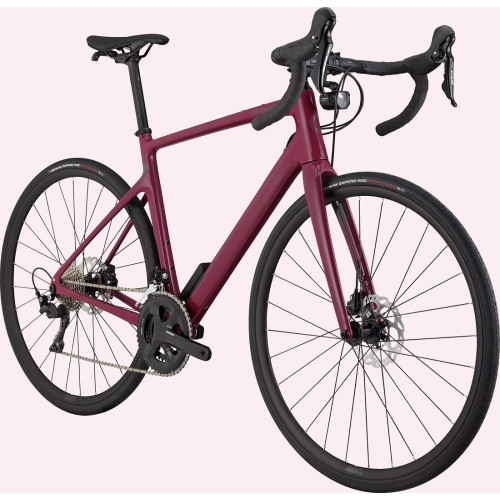 Bicycle Cannondale Synapse Carbon 3 L black cherry-54 cm