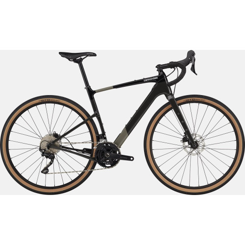 Velosipēds Cannondale Topstone Carbon 4 jet black-smoke black-51 cm / M