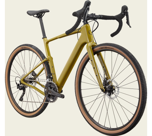 Velosipēds Cannondale Topstone Carbon 4 olive green-41 cm / XS