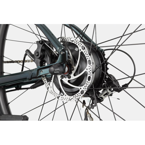 E-bike Cannondale Treadwell Neo 2 Remixte gunmetal green with fine silver-39 cm / S