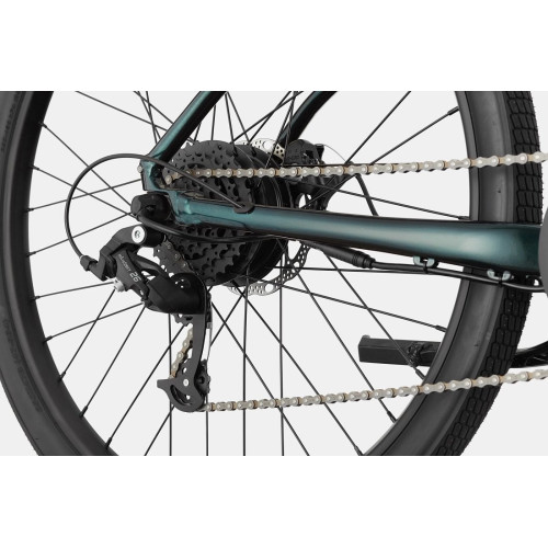 E-bike Cannondale Treadwell Neo 2 Remixte gunmetal green with fine silver-39 cm / S