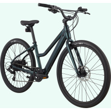 Elektriskais velosipēds Cannondale Treadwell Neo 2 Remixte gunmetal green with fine silver-45 cm / L