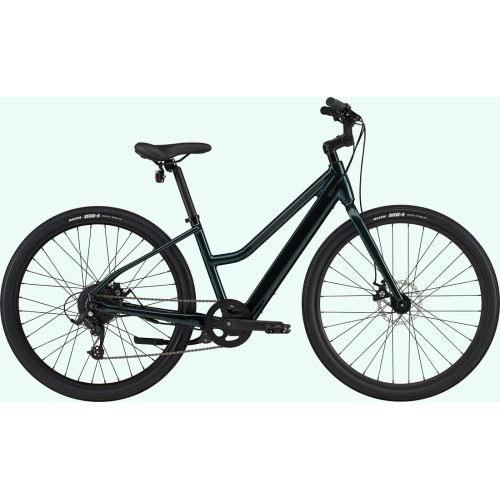 E-bike Cannondale Treadwell Neo 2 Remixte gunmetal green with fine silver-45 cm / L