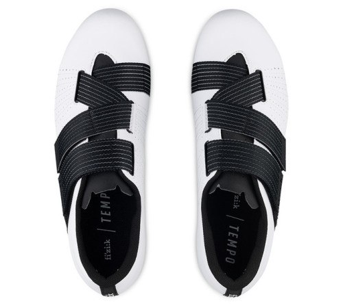 Cycling shoes FIZIK Tempo Powerstrap R5 white-black-42
