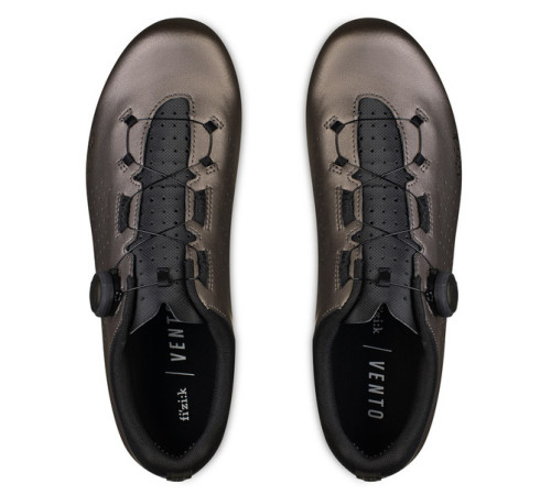 Velo apavi FIZIK Vento R5 Omnia metallic gun metal-black-40