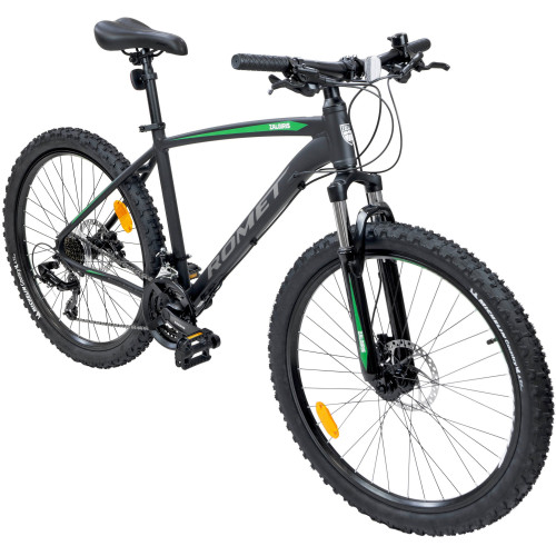 Bicycle Romet ŽALGIRIS R6 black-green-18" / L