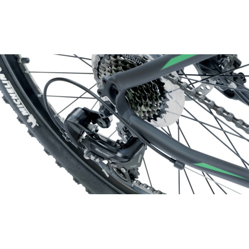Bicycle Romet ŽALGIRIS R6 black-green-18" / L