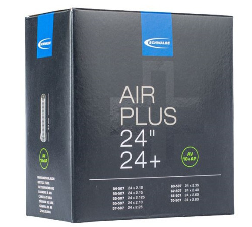 Tube 24" Schwalbe AV10L-AP Air Plus 40mm (54/70-507)