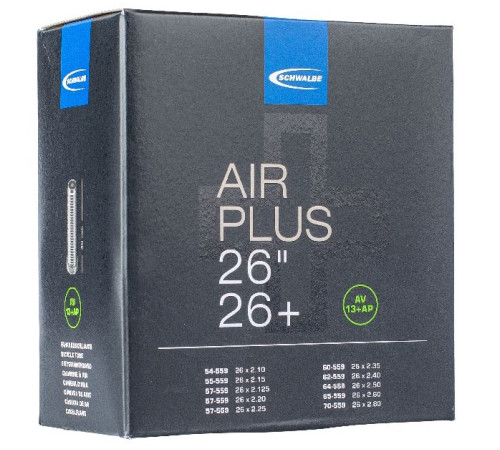 Tube 26+" Schwalbe AV13L-AP Air Plus 40mm (54/70-559)