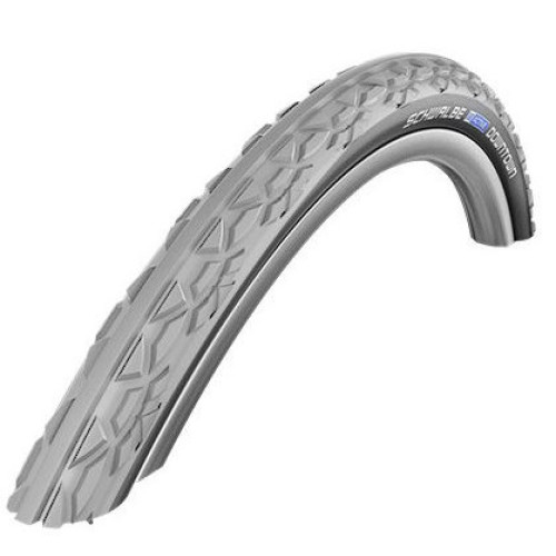 Riepa 24" Schwalbe Downtown HS342 Active Wired 37-540 / 24x1 3/8 Grey-Black