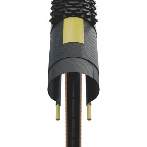 Tire 28" Schwalbe G-One R HS610 Evo Fold TLE 35-622 / 28x1.35 Super Race Transparent Skin