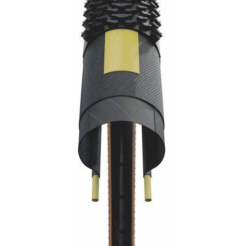 Tire 27.5" Schwalbe G-One R HS610 Evo Fold TLE 45-584 / 27.5x1.70 Super Race Transparent Skin