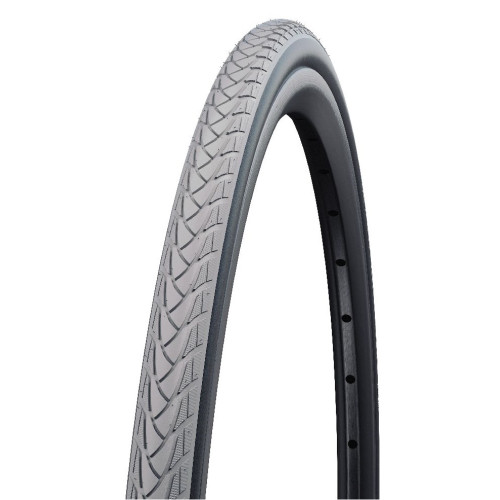 Riepa 24" Schwalbe Marathon Plus HS440 Perf Wired 37-540 / 24x1 3/8 Grey-Black