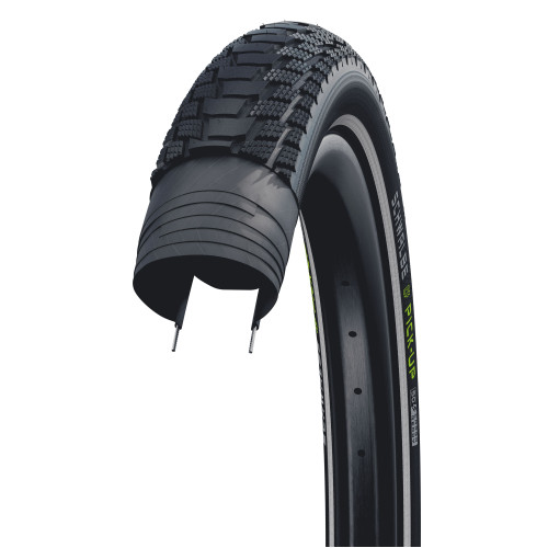 Tire 26" Schwalbe Pick-Up HS609 Perf Wired 65-559 / 26x2.60 Super Defense