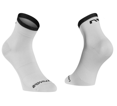 Socks Northwave Origin white-black-XS (34/36)