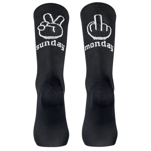 Socks Northwave Sunday Monday black-XS (34/36)