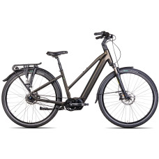 Elektro velosipēds Unibike Energy LDS 2024 dark green-17"