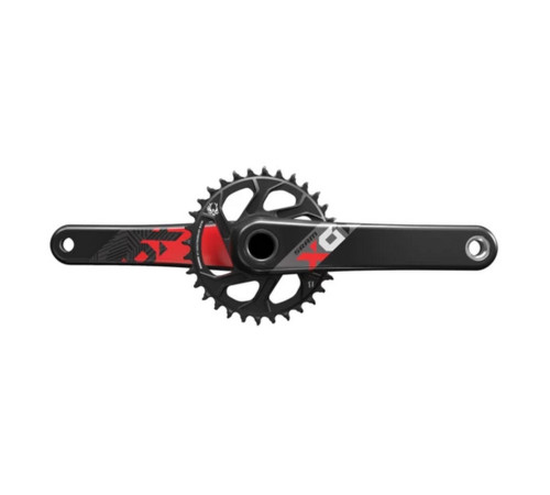 Priekšējie zobratu bloks SRAM X01 Eagle Boost 148 DUB 32T 165mm 1x12-speed red