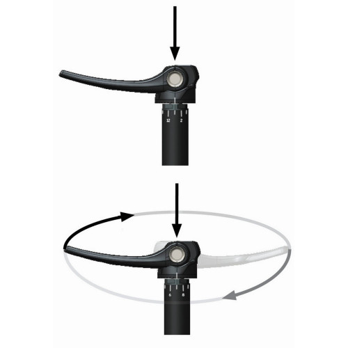 Priekšējā rumbas ass SRAM Maxle Ultimate MTB 15x100mm M15x1.5mm