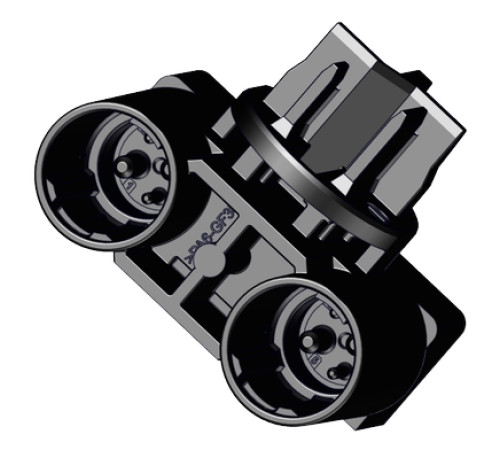 Battery adapter Bosch 2 plug-in sockets for battery cable (MY2022- 2024)