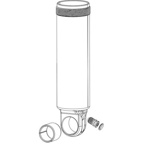 Aizmugurējā amortizatora remonta daļa Rockshox damper body IFP 216x63mm Monarch 2014+