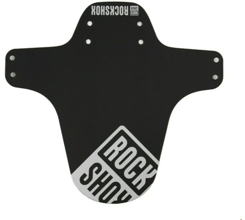 Priekšējais dubļusargs Rockshox MTB black-glossy silver