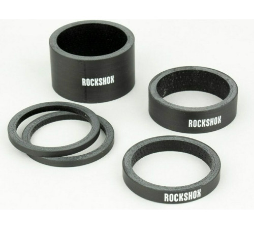 Stūres bļodiņu starpposma komplekts Rockshox UD carbon (5 gab.)