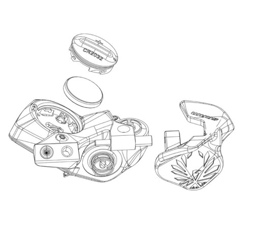 Shifter service kit SRAM mounting eTap AXS Wireless Blip