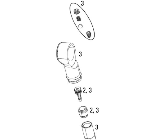 Aizmugurējā amortizatora remonta komplekts Rockshox Banjo barb Monarch XX 2014-2017