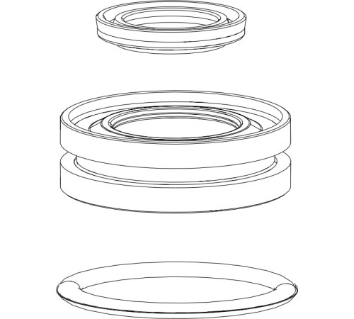 Fork service part Rockshox rebound seal head Motion Control 12.5/32mm