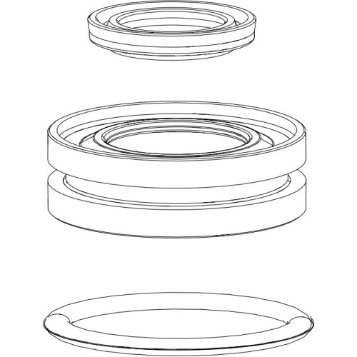 Fork service part Rockshox rebound seal head Motion Control 12.5/32mm