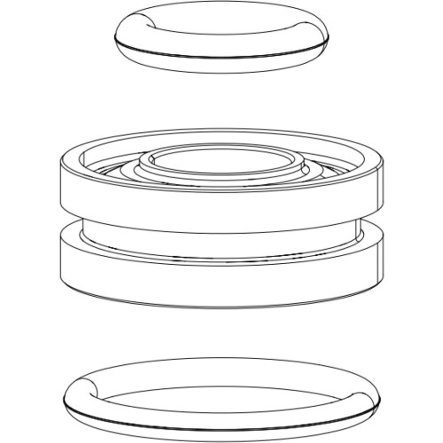 Fork service kit Rockshox seal head 12.5/32mm