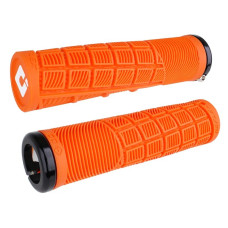 Stūres rokturi ODI Reflex v2.1 MTB Lock-on 135mm White/Orange