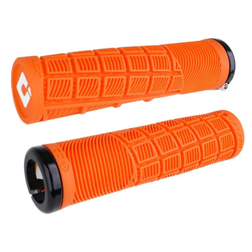 Grips ODI Reflex v2.1 MTB Lock-on 135mm White/Orange