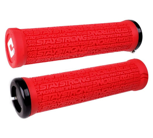 Grips ODI Stay Strong v2.1 Lock-On Red/Black