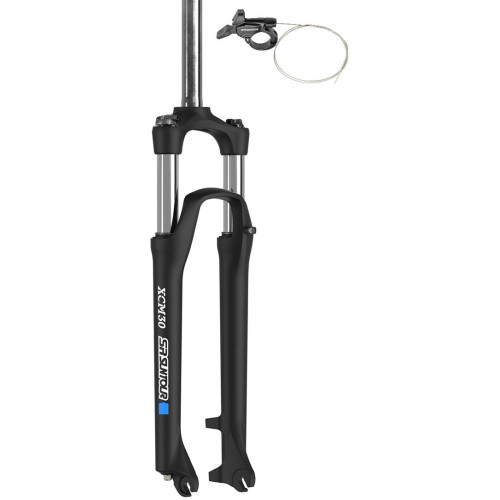 Fork SR Suntour XCM 30 RL DS 26" 100mm 1-1/8" 9x100mm black matt