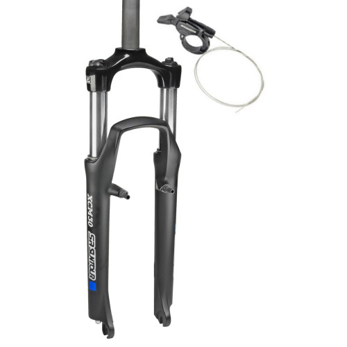 Fork SR Suntour XCM 30 RL P 26" 100mm 1-1/8" 9x100mm black matt