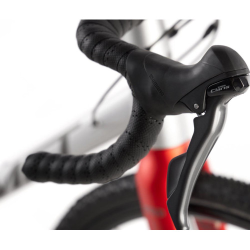 Bicycle Romet Aspre 1 2025 silver-red-52 cm / S