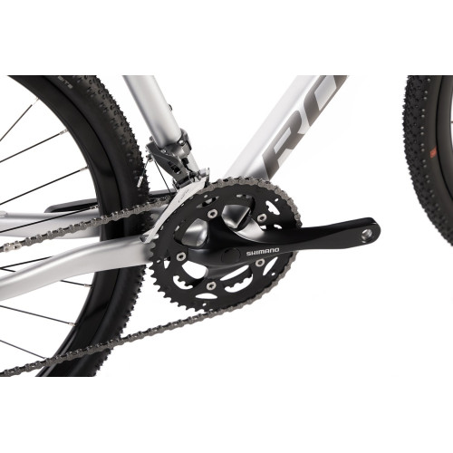 Bicycle Romet Aspre 1 2025 silver-red-52 cm / S