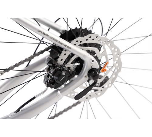 Bicycle Romet Aspre 1 2025 silver-red-54 cm / M