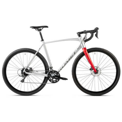 Bicycle Romet Aspre 1 2025 silver-red-58 cm / XL
