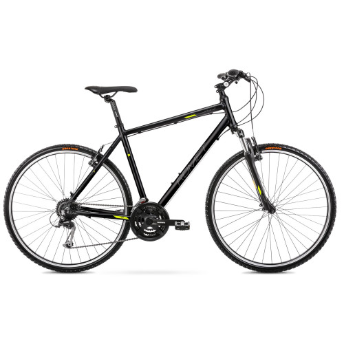 Bicycle Romet Orkan 2 M 2025 black-lime-19" / L