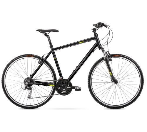 Bicycle Romet Orkan 2 M 2025 black-lime-21" / XL