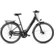 Elektriskais velosipēds ProEco:ON Wave 1.0 504Wh graphite-silver-17" / M