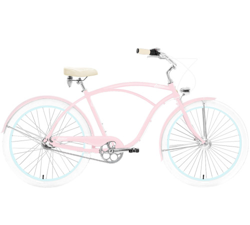 Bicycle Embassy Baby Powder ALU 26" 3-speed 2024 pastel pink