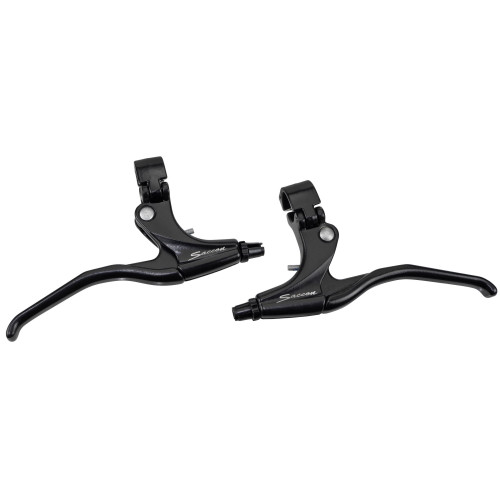 Brake levers Saccon Italy 3-finger Alu black