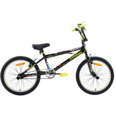 Velosipēds Karbon BMX 20 black-lime