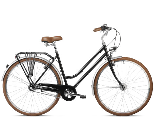 Bicycle Romet Vintage Classic D 2025 black-20" / L