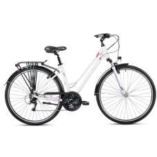 Velosipēds Romet Gazela 1 2025 white-violet-20" / L